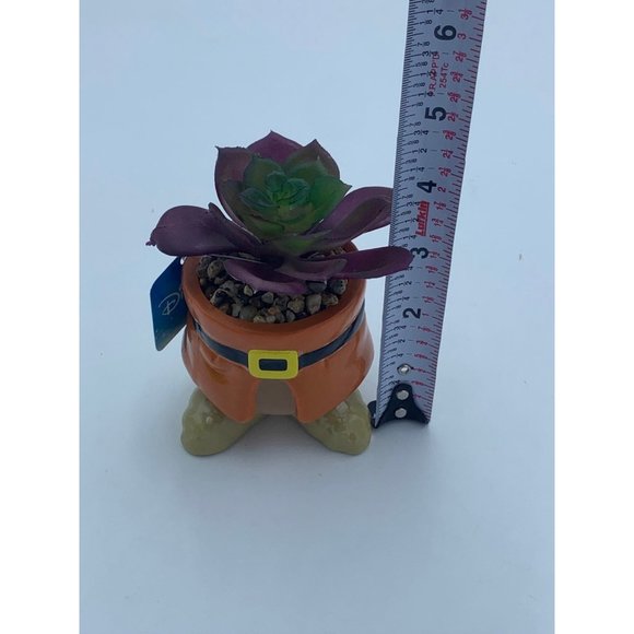 Disney Doc Ceramic mini planter with Faux Succulent - Picture 4 of 5